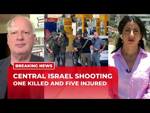 One killed, five injured in central Israel shooting as security forces kill two suspects