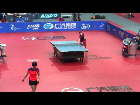ITTF World Tour Polish Open 2015 LIU Shiwen vs DING Ning  刘诗雯   vs  丁宁