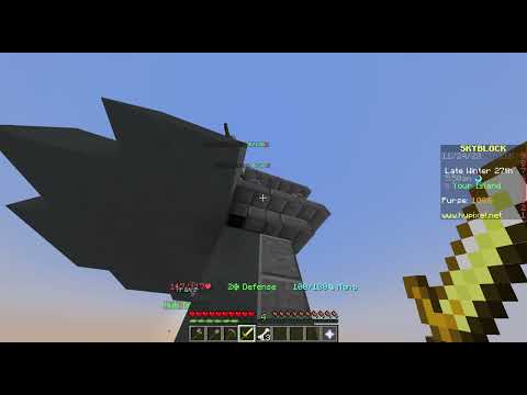 EPIC Minecraft SkyBlock gameplay part 2! (No editing)