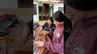 A festa teve muita alegria, fartura e No final da noite pintamos a cara do Adryan kkkk #humor #vlog