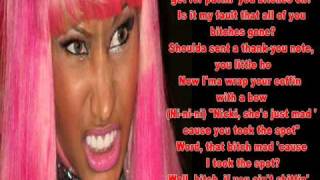 Nicki Minaj Roman Revenge Verse ONLY Lyrics