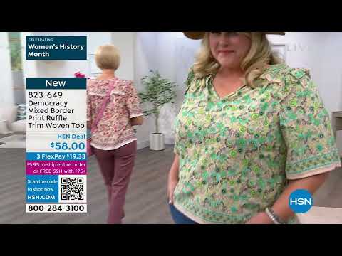 HSN | Democracy Fashions 03.16.2023 - 11 AM