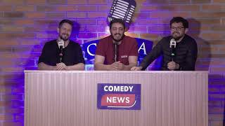 COMEDY NEWS - AS NOTÍCIAS MAIS ZOADAS DA SEMANA - CURITIBA COMEDY CLUB