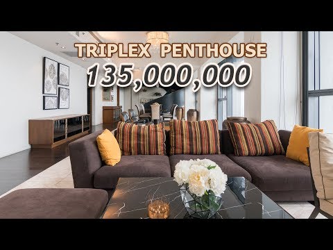 Penthouse Virtual Tour EP.11 - Penthouse in Bangkok business district! 360-degree View | The Met