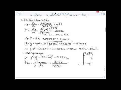 Aufg. 1 – Rissbreitenbeschränkung Stahlbetonplattenbalken (Klausur WiSe 20/21)