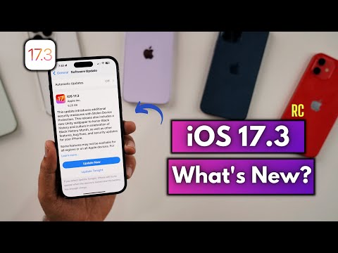 iOS 17.3 RC Released | What's New?