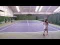 Michelle's Tennis Recruiting Video