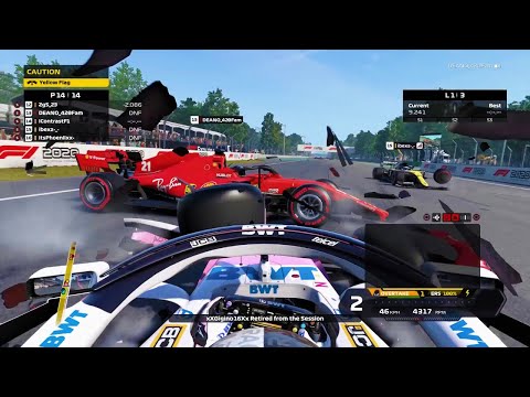 F1 2020 Dirty Drivers But Its Absolute Chaos!