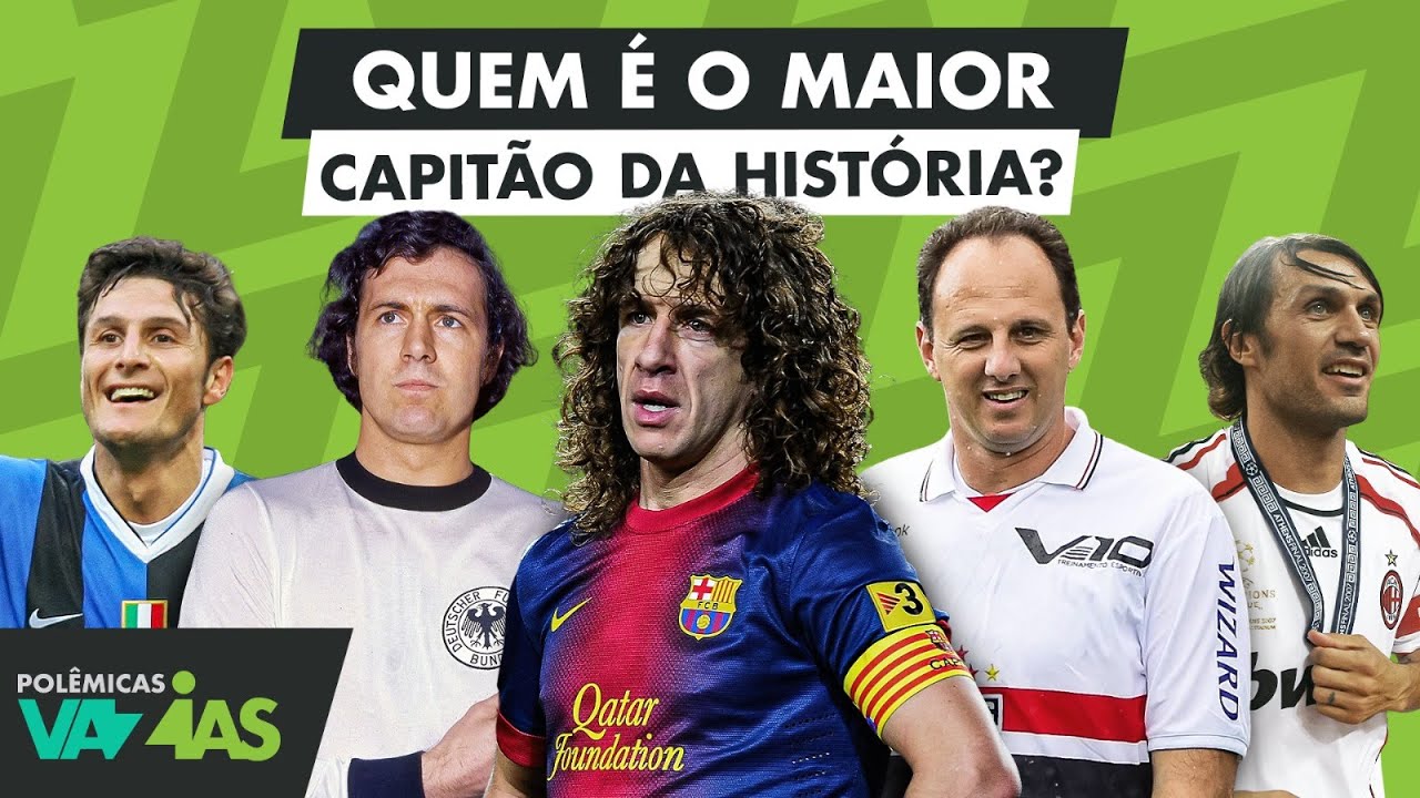 QUEM É O MAIOR CAPITÃO DA HISTÓRIA DO FUTEBOL? - POLÊMICAS VAZIAS #602