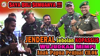 Download lagu Terharu !!! Jendral TNI Jebolan Kopassus Wujudkan Mimpi Anak Papua Penjual Cilok | Danrem 172 PWY mp3 Download lagu Terharu !!! Jendral TNI Jebolan Kopassus Wujudkan Mimpi Anak Papua Penjual Cilok | Danrem 172 PWY mp3