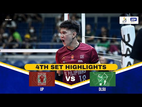 DLSU vs. UP | SET 4 HIGHLIGHTS | UAAP SEASON 88 MEN’S VOLLEYBALL ROUND 1 | JAN. 25, 2025