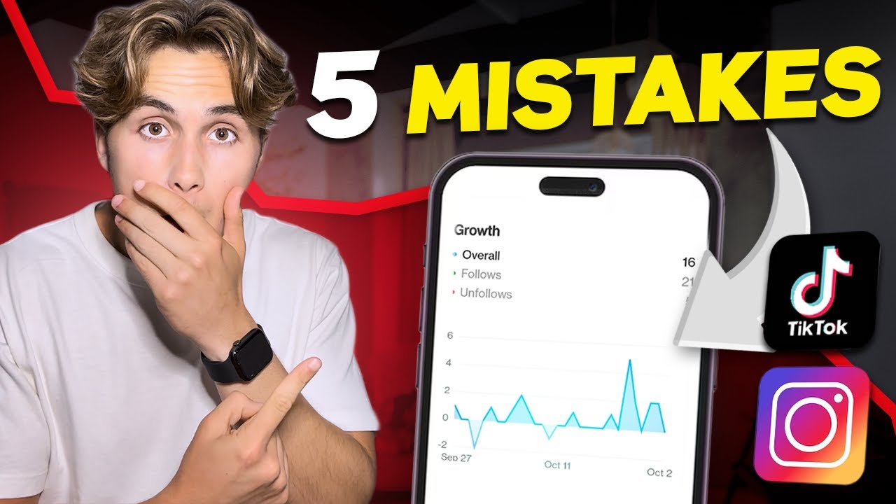 5 Common MISTAKES That Stop You From Going VIRAL On Social Media