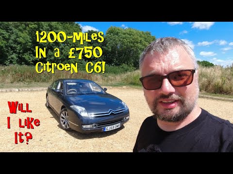 £750 Citroen C6 1200-mile test! 2.7 twin-turbo diesel. But what's it like?