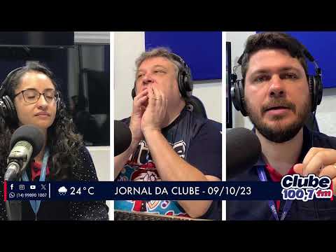 Jornal da Clube - 09/10/23 - Edição da Manhã