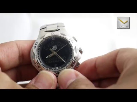 TAGHeuer Formula 1 CL111A digital and analog