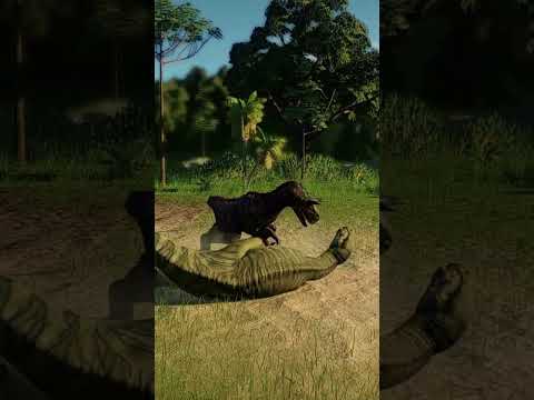 Carnoraptor 3.0 vs Iguanodon - JWE2