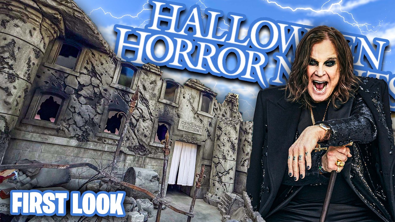 FIRST LOOK Ozzy Osbourne Haunted House at Halloween Horror Nights 2026 | Universal Studios - YouTube