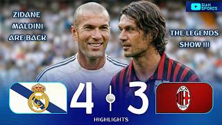 ZIDANE, MALDINI E OUTRAS LENDAS DERAM ESPETÁCULO INESQUECÍVEL EM PARTIDA BENEFICENTE REPLETA DE GOLS