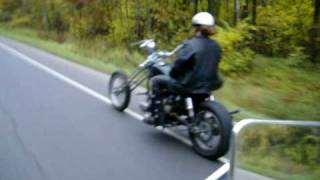 preview picture of video 'ural moto long fork'