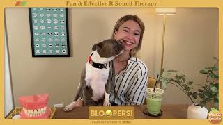 Bloopers from my Fun & Effective R Sound Therapy Course