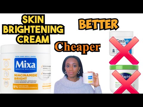 Mixa Skin Brightening Cream With Vit. C And Niacinamide, Better & CheaperThan CeraVe And Cetaphil.