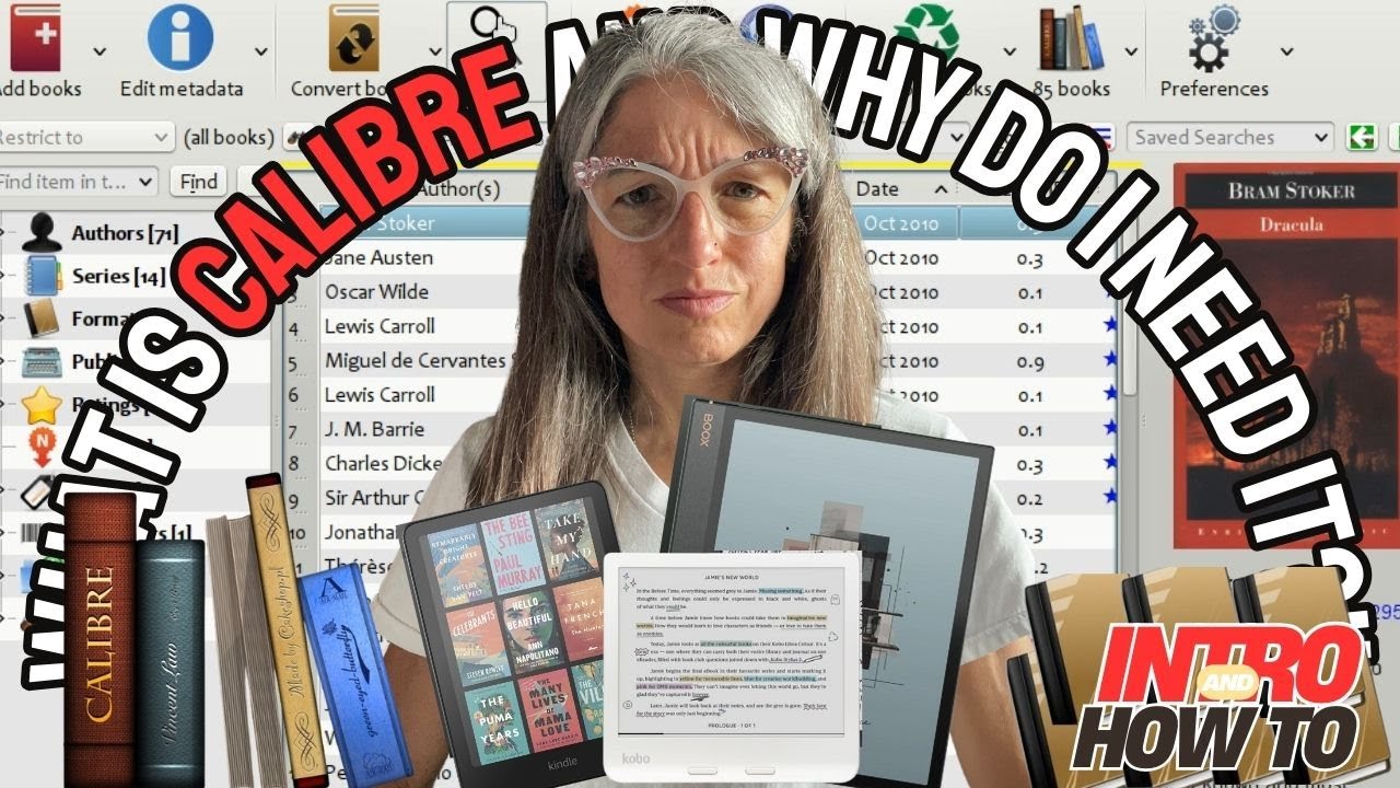 Intro to Calibre: How to Use the Best FREE EBook Organizer and Converter