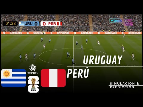 Uruguay 🇺🇾 vs. 🇵🇪 Perú 2025 Eliminatorias Sudamericanas Mundial 2026 Simulación y Predicción