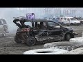 DAVENPORT IOWA DEMOLITION DERBY 2023 COMPACT SUV VAN