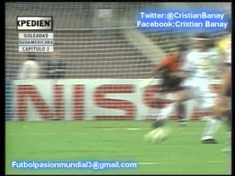 Pumas 4 Velez  0 Copa Sudamericana 2005 Los goles