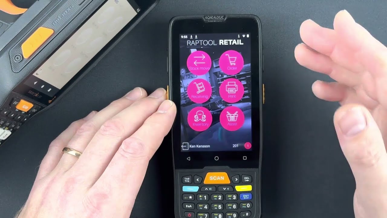 Installing Raptool Client and Raptool Retail on Datalogic