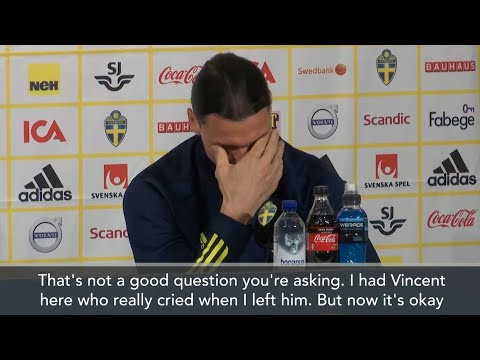 Tearful Zlatan reveals emotional goodbye to young son before Sweden comeback