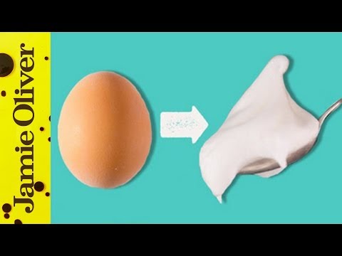 How to whisk egg whites video | Jamie Oliver