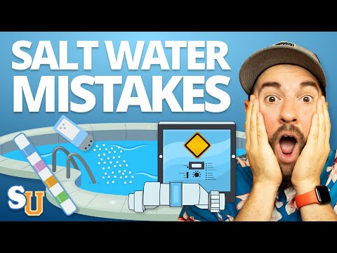 9 Common SALT WATER POOL MAINTENANCE Mistakes | Swim University