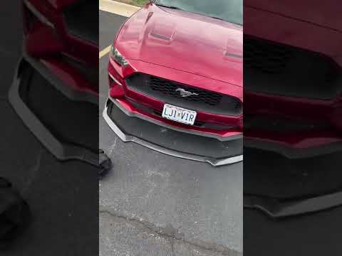 Carbon fiber lip install on 2019 s550