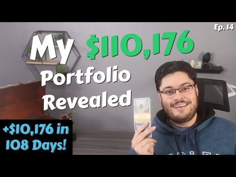 My $110,176 Stock Market Portfolio Revealed: Wheel Options Selling Strategy Ep.14 | Money Crow