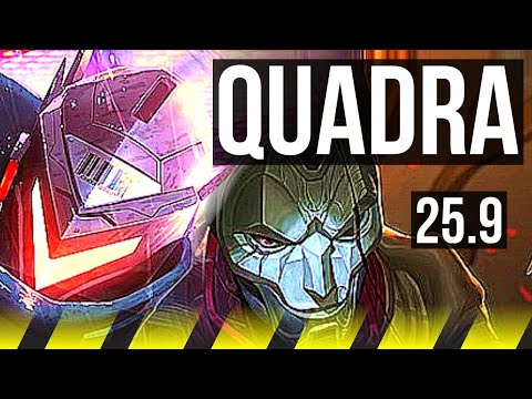 LUCIAN & Nautilus vs JHIN & Blitzcrank (ADC) | Quadra, Legendary, 19/5/7 | EUW Grandmaster | 25.9