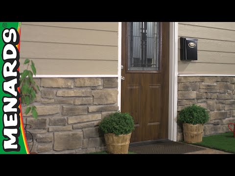 How To Install Stone Veneer Siding | Menards