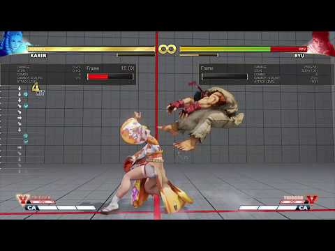 SFV:AE Season 4 new Karin CH st.HP combos