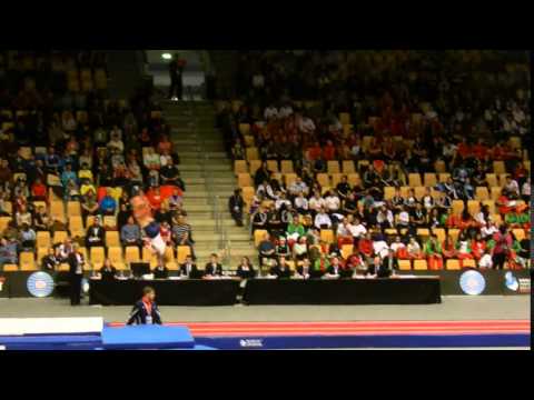 AUS Blake Grainger 2nd pass Prelims 15 16 Mens Tumbling 2015 World Age Group Competition Denmark