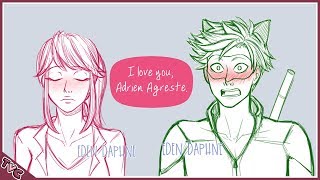 Marinette Confesses Her Feelings To Chat Noir Ft Cartoon