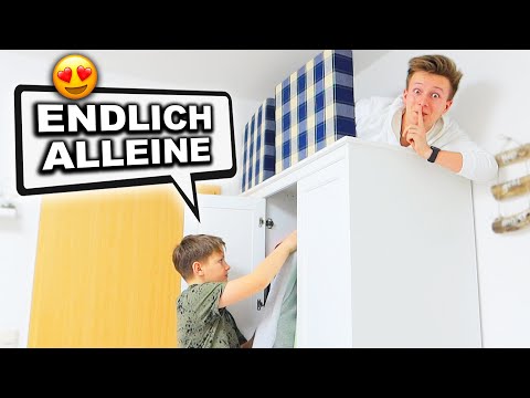 Er ist ALLEINE & bemerkt mich NICHT! (für 1 Tag)