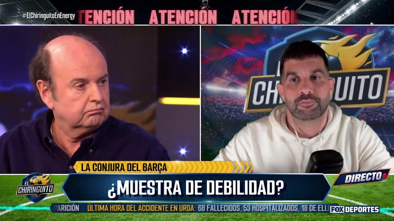 "ESTÁ PEOR TODAVÍA" | Juanma Rodríguez reacciona a la conjura del Barcelona | El Chiringuito
