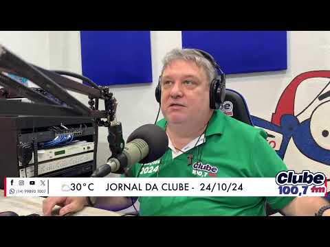 Jornal da Clube - 24/10/24 - Edição do Almoço