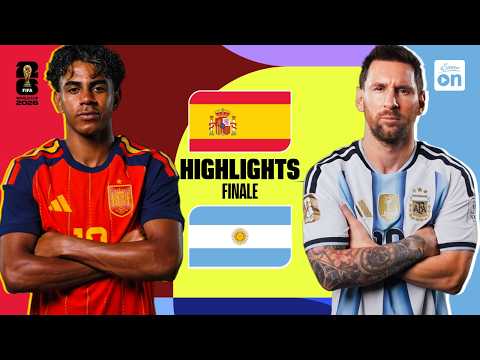 Spanien vs. Argentinien: HIGHLIGHTS - Weltmeister! Spanien stößt Messi vom Thron | FIFA WM 2026
