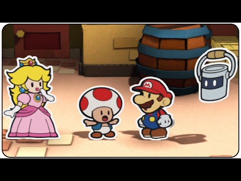 Paper Mario Color Splash Walkthrough Part 1 (6/7)