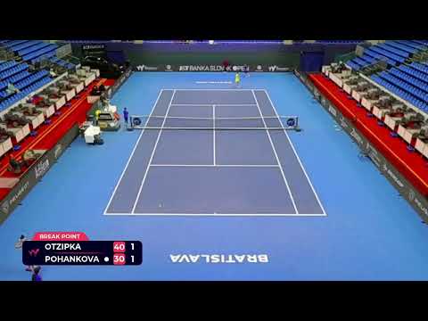 Jana Otzipka [Q] (BEL) vs Mia Pohankova (SVK) // 2-6 3-6 // W75 Bratislava // 1st Round