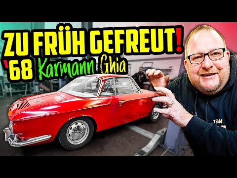 PFUSCH von den VORBESITZERN! - VW Karmann Ghia Typ 34 - Versuch macht klug!