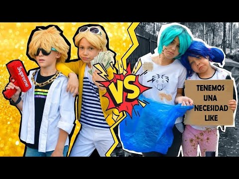 Amor de Casal Rico vs Casal Pobre / Momentos Divertidos e Estranhos Marinette e Adrien