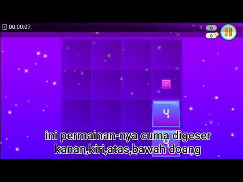 tutorial bermain 2048 digame bubu