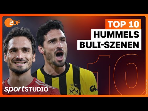 Top 10 Bundesliga-Szenen von Mats Hummels | sportstudio